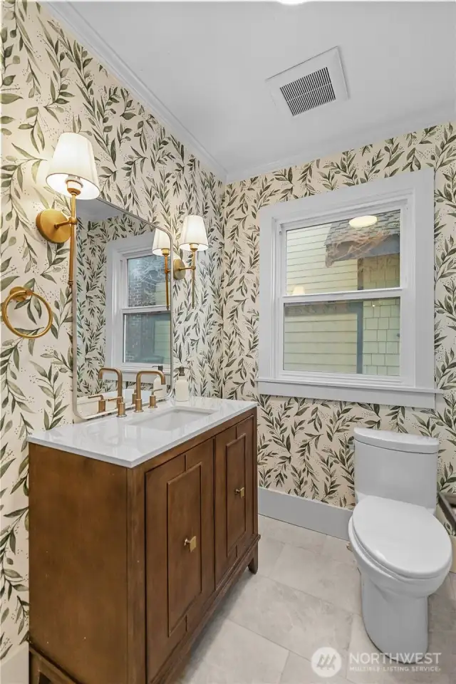Half Bath on Main Floor
