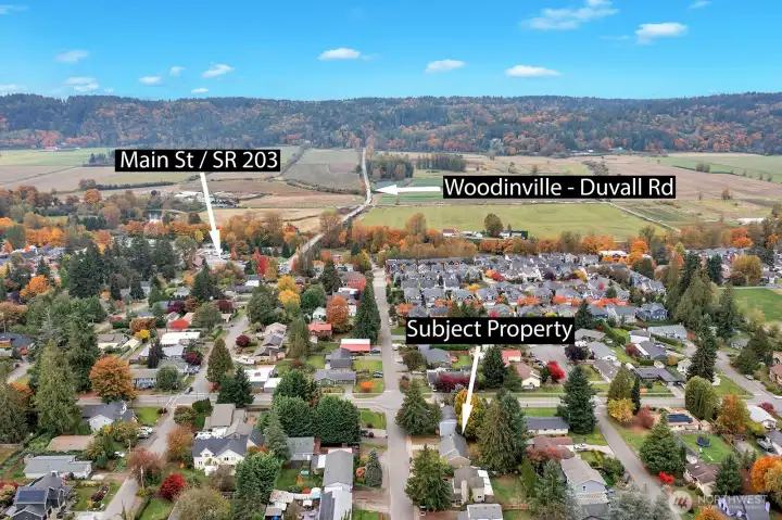 Home is close to downtown and local parks.