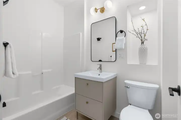 Updated Full Bathroom on Main Level