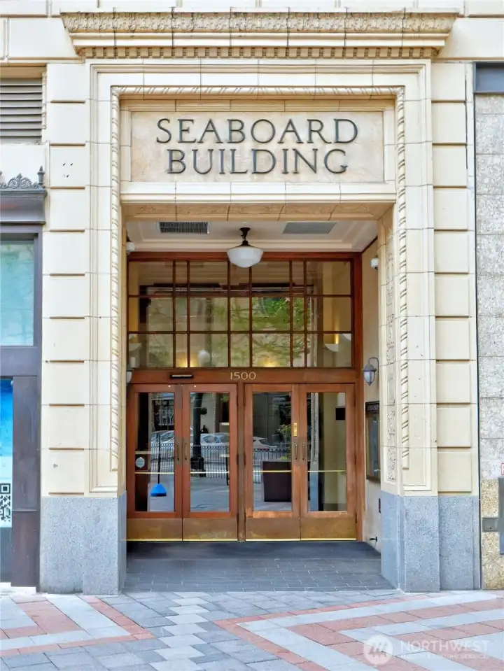 Concierge will let you in.