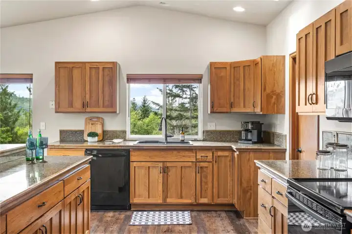 Ample Kitchen Cabinetry