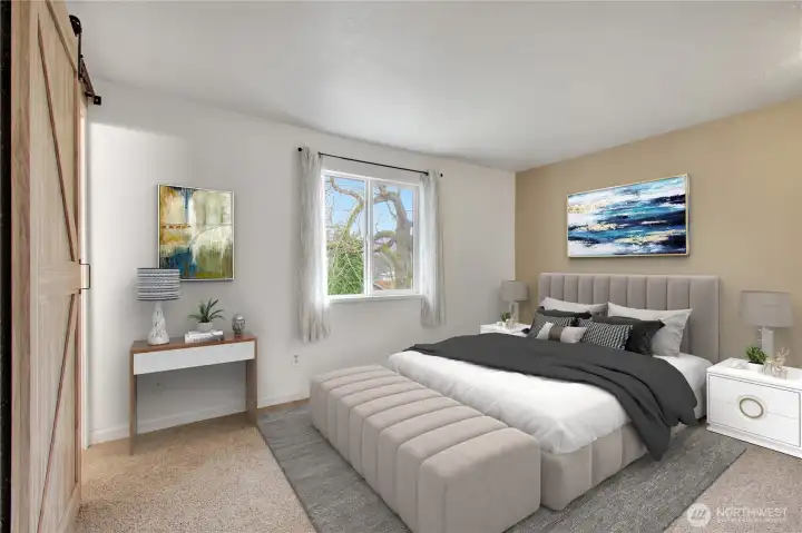 Virtually staged. . . .