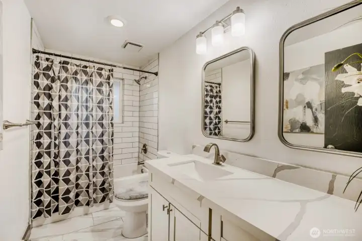 Guest Bathroom Upstairs.