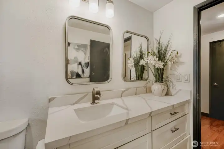Guest Bathroom Upstairs.