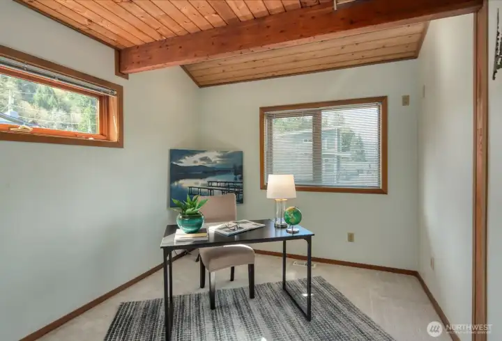 Office--big enough for a sleeper sofa when more guests come to visit