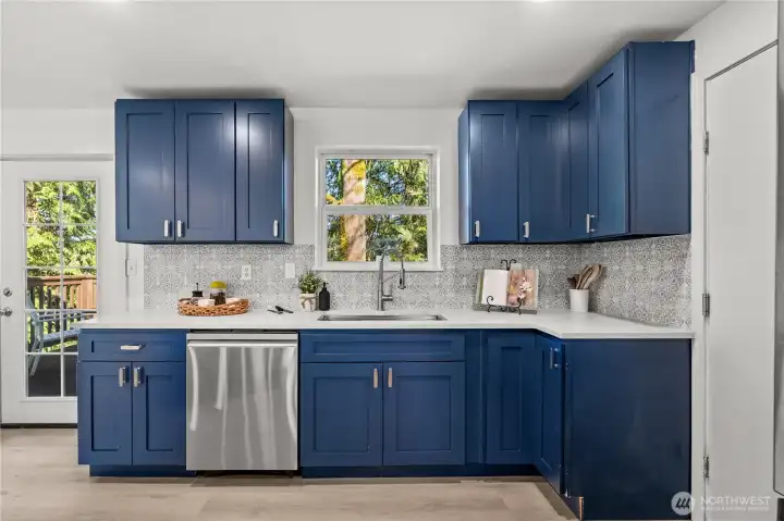 Kitchen -Sink and Cabinets  12615 68th Av Ct E, Puyallup, WA 98373-8821