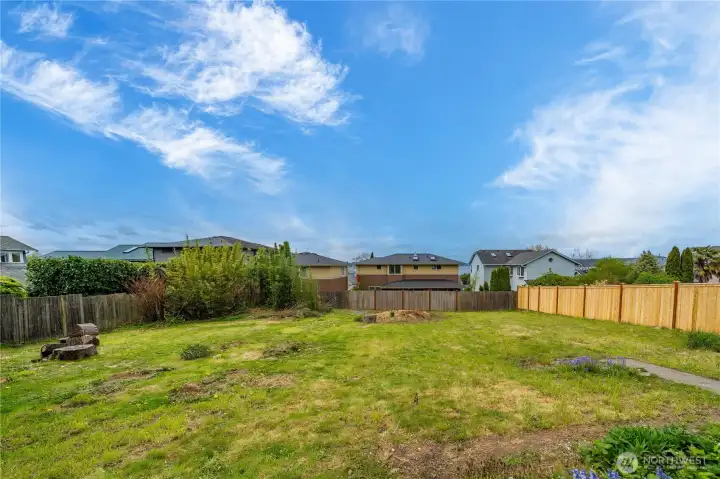 So much potential here! What will you do, build another house, fully landscape, or maybe build a garage with an adu?