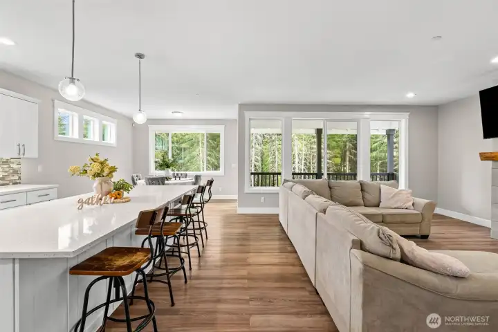 Open concept living