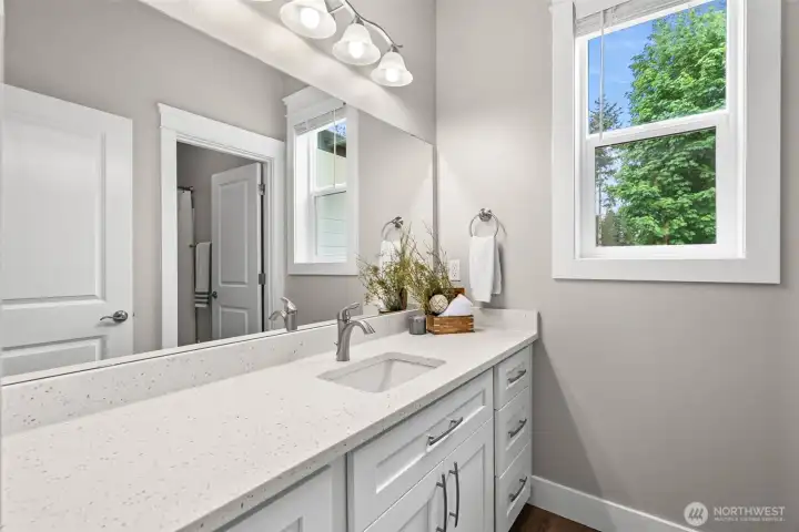 Downstairs full bath