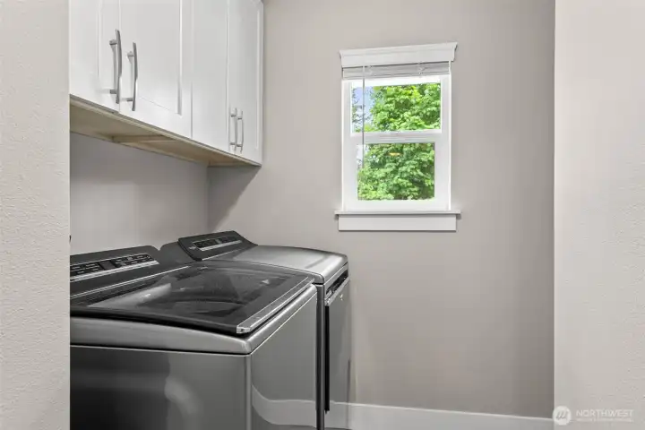 Upstair laundry