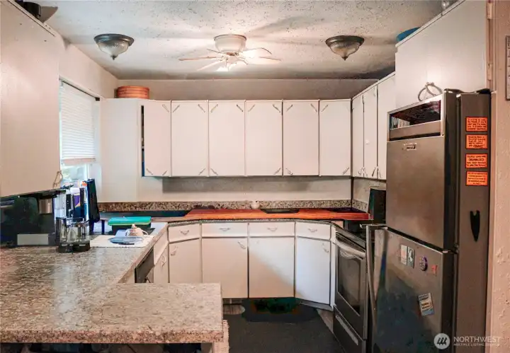 light filled kitchen