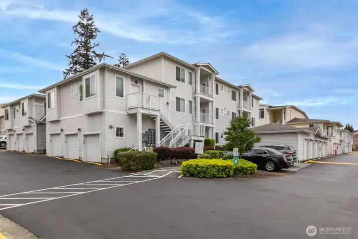 Ground floor unit with individual garage.  Building HH - Unit #1028.