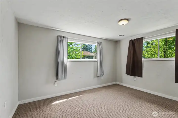 Guest bedroom, just off the living room.