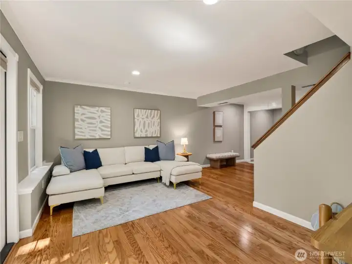 Whether used as a media room, game room, home office, fitness studio, or creative space, this flexible retreat easily adapts to your needs.