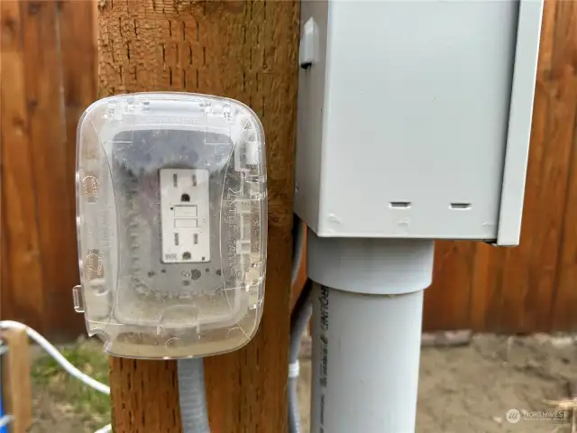 Electricity on lot