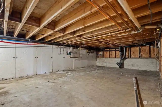 Storage space off bonus room