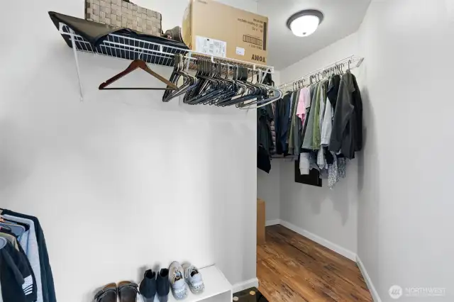 Primary Bedroom Walk in closet