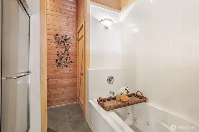 Jetted Tub in Primary Bathroom