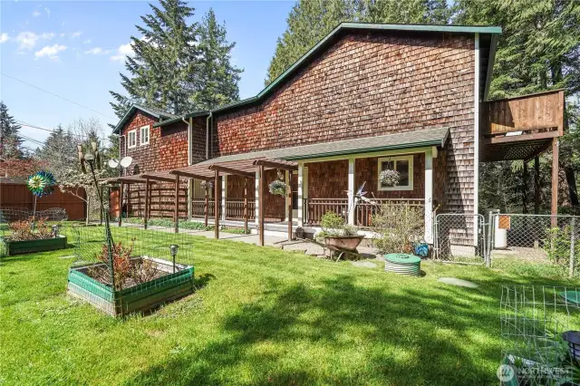 Covered porch