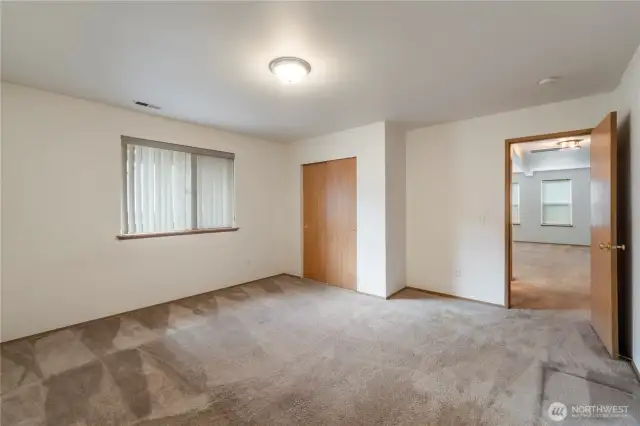 Bedroom #5 is oversized.
