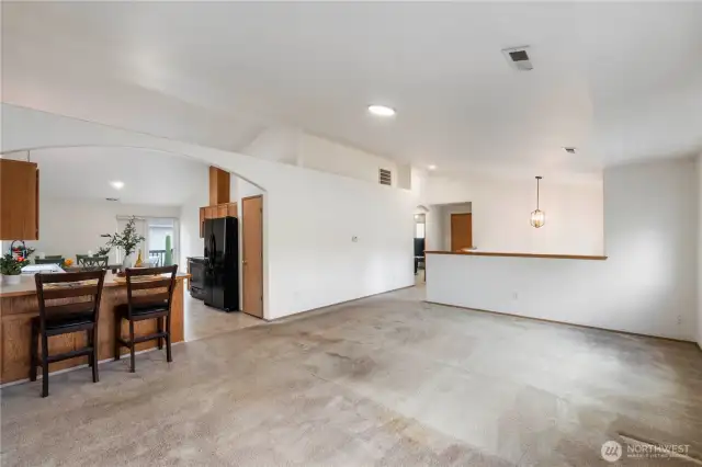 Vaulted ceilings