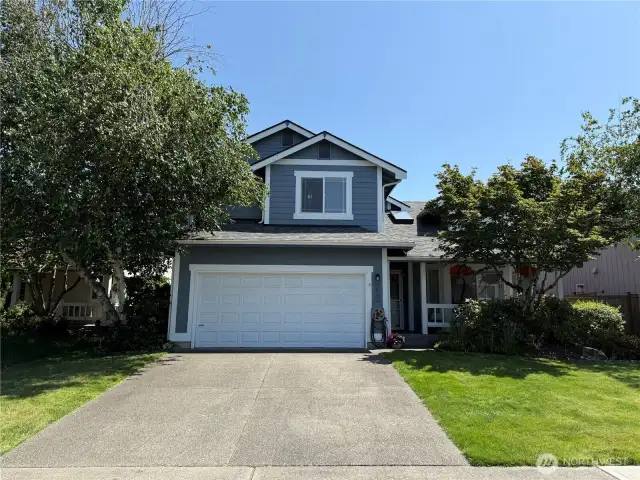 Front of home.