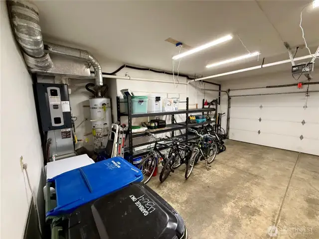 View of the garage