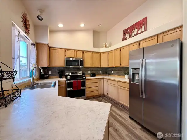 Close up of kitchen