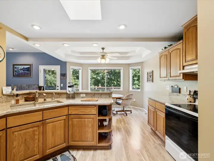Main level kitchen.