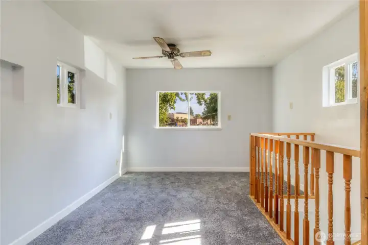 Upstairs