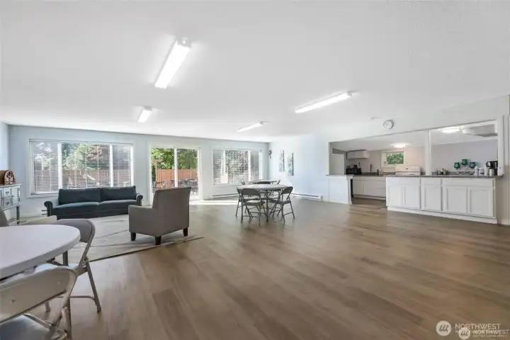 Big Kitchen, seating areas, tables and chairs ~ whether it's a celebration or a book club meeting, roomy and ready for your group.