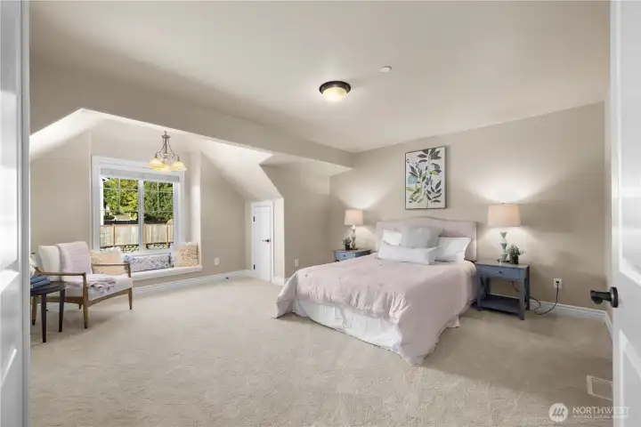 Second room upstairs is very large.