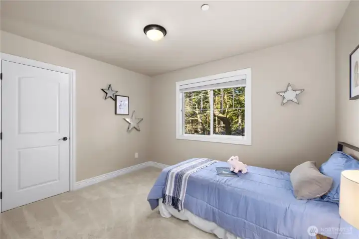 Third upstairs bedroom.