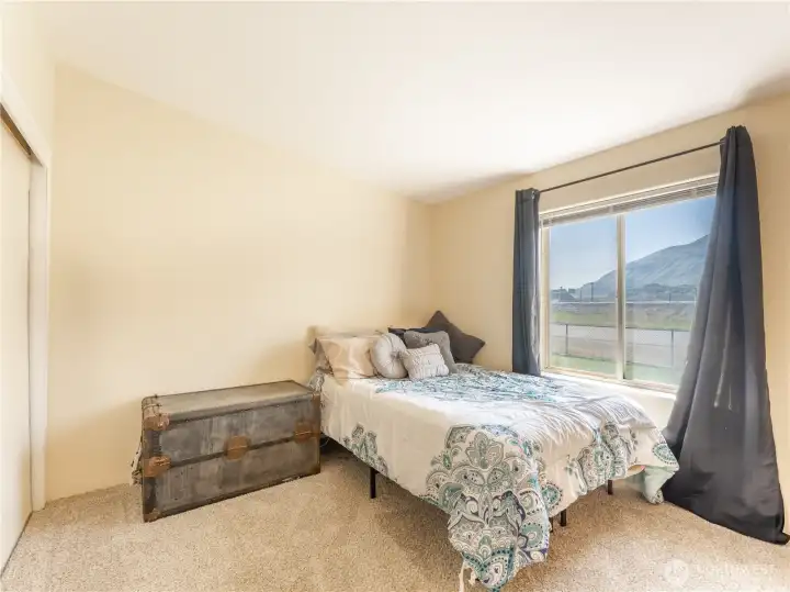 Bedroom with Gorgeous Territorial & Mountain Views