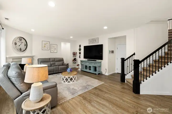 Gorgeous updated wainscot custom wall