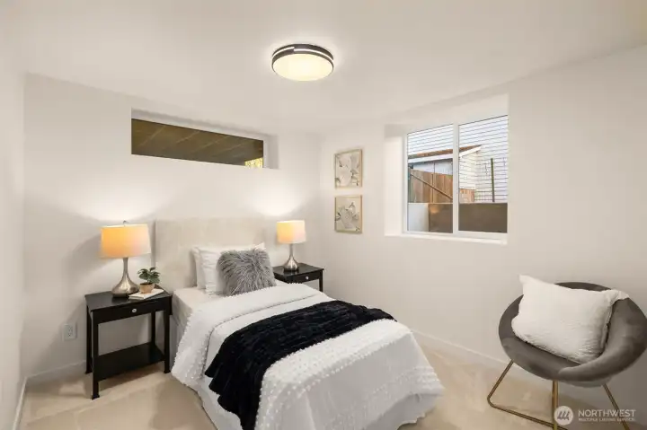 The basement rooms also contains a minisplits keeping the space completely climate controlled