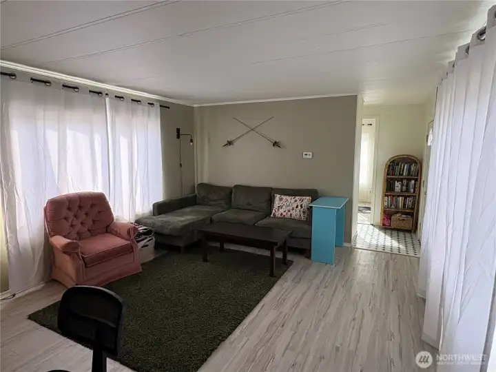 Open living room
