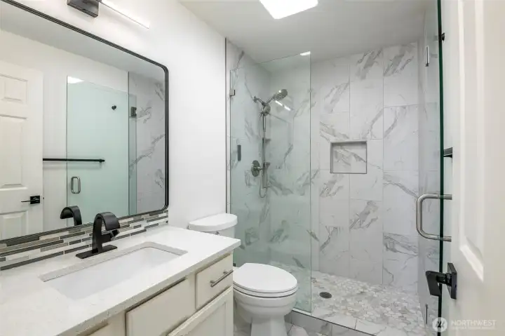 Hall bath