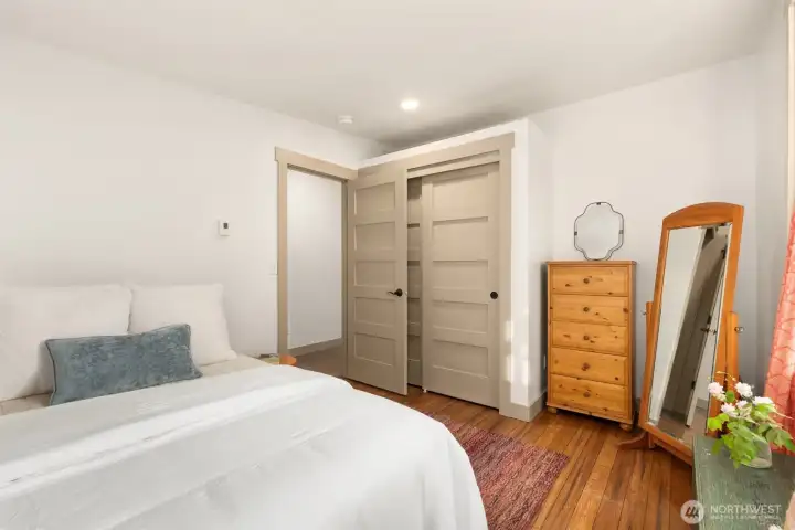 Another look at the second bedroom and closet. Another look at the second bedroom and closet.