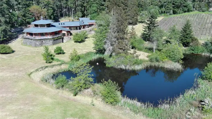 full property and ponds