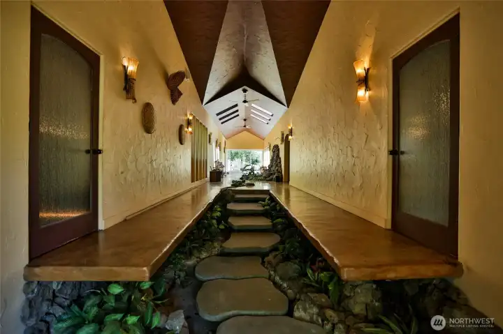 Main interior entrance