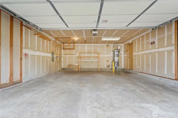 Two car garage