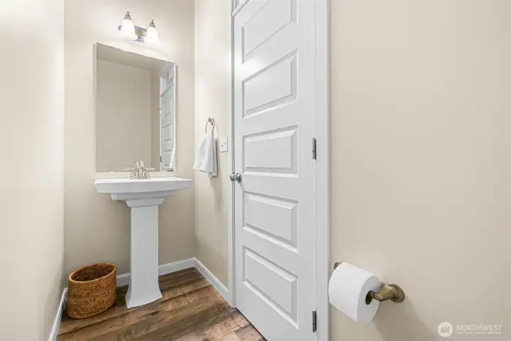 1/2 Bath down 1/2 Bath down