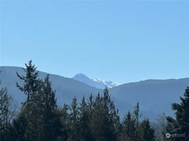 One of the Olympic mountains.