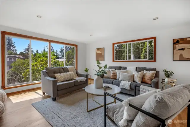 Upstairs living room