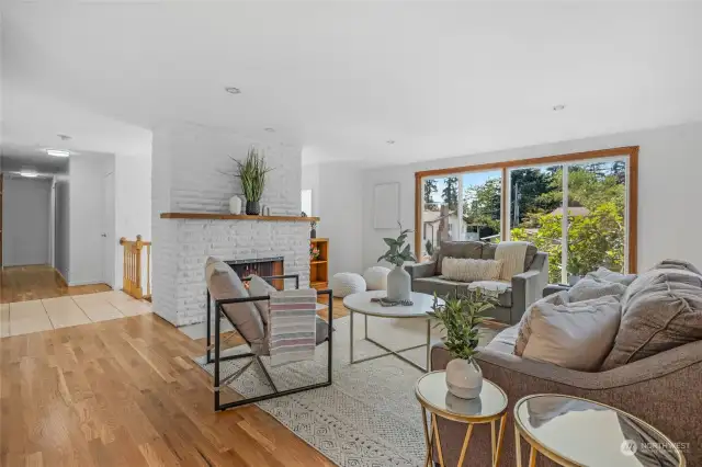 Upstairs living room