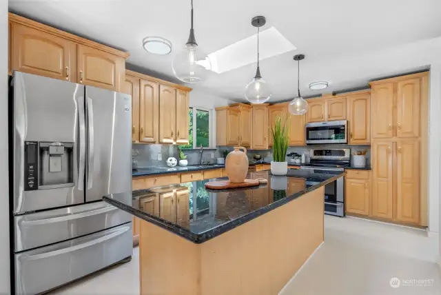 upstairs kitchen