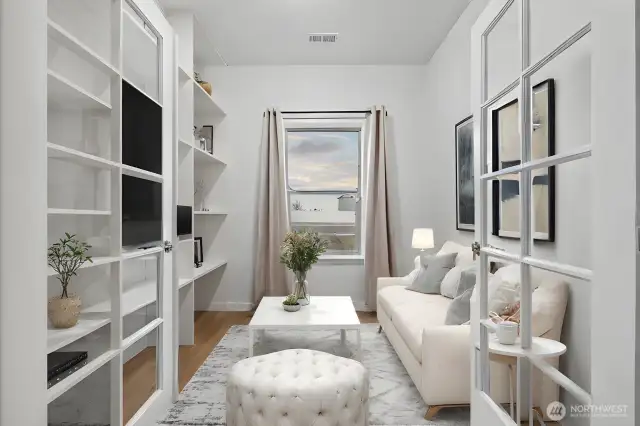 Virtual Staging Den/Office