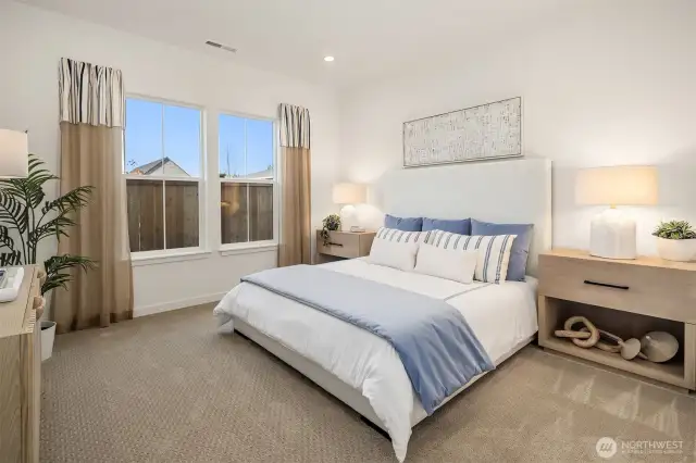 SPhotos are for illustrative purposes. spacious extra bedroom.