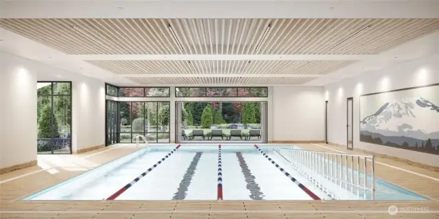 Indoor swimming pool